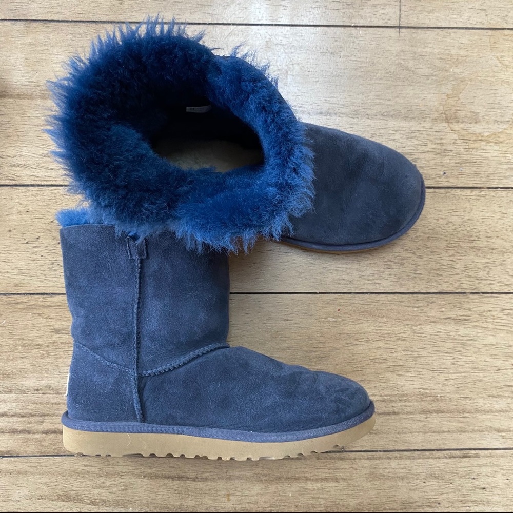 UGG Mini Bailey Button II Genuine Sherling Boot - Picture 4 of 8
